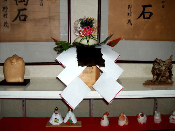 西野神社の鏡餅