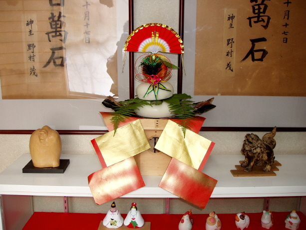 西野神社の鏡餅