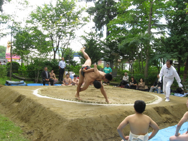 北海道中学校新人相撲選手権大会（西野神社）