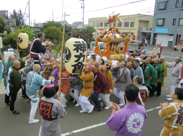 西野神社 神輿渡御