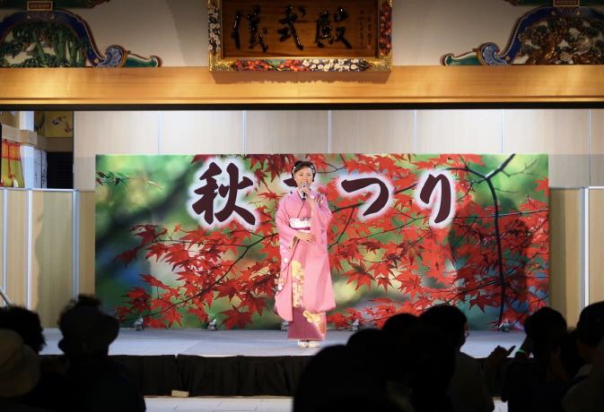 西野神社秋まつり 民謡・演歌ショー